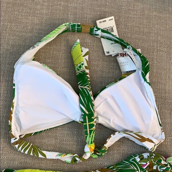 NWT Trina Turk It's Bananas Twist Front Bikini Top - Picture 9 of 12